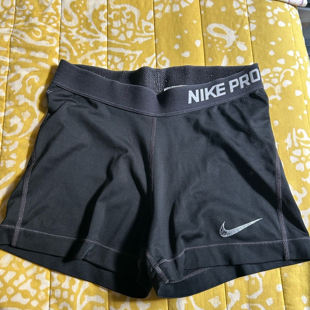 Nike Pro Women's Athletic Black Shorts